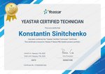 Yeastar Certified Technician 2022-2025
