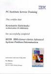 IBM PC Institute Service Training