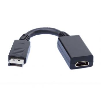 Greenconnection Переходник  0.10m Active DisplayPort/HDMI v1.2/v1.4 20M/19F , черный