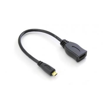 Greenconnection Переходник -гибкий micro HDMI-HDMI   19M / 19F
