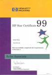 HP Star Certificate
