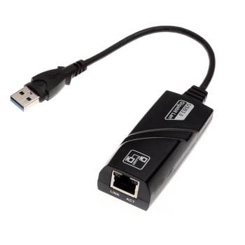 GCR Конвертер-переходник USB 3.0 -&gt; LAN RJ-45 Giga Ethernet Card адаптер  серия Greenline