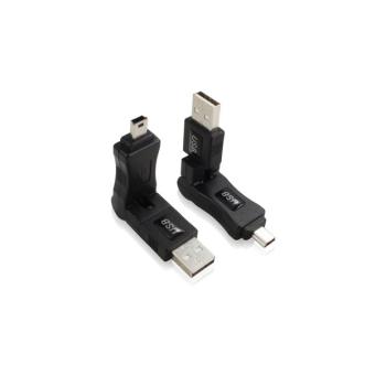Greenconnection Переходник mini USB / AM USB 2.0   поворот 360гр