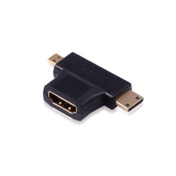 Greenconnection Переходник HDMI на mini HDMI - micro HDMI   19F / 19M / 19M