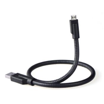 Greenconnection Кабель интерфейсный USB 2.0 жесткий 0.20m Premium   AM / micro USB AM, 24/28 AWG черный