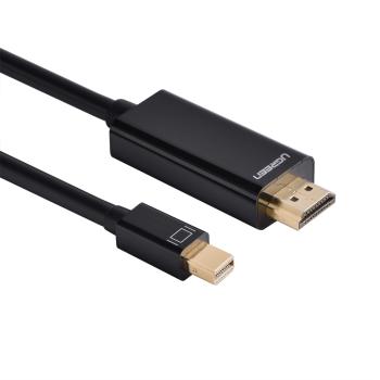 UGREEN Кабель  2.0m mini DisplayPort/HDMI v1.2/v1.4 20M/19M  черный, 32 AWG