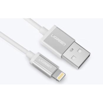 UGREEN Кабель 1.0m USB 2.0  AM / Linghtning 8pin AM,  для iPhone 5, 5С, 5S, 6, 6plus, MFI - оригинальный Apple чипсет