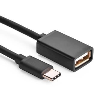 UGREEN Кабель интерфейсный USB Type C  0.15m CM / USB 2.0 AF  черный